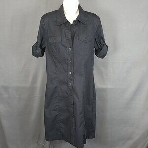Ellen Tracy size 6  button down dress